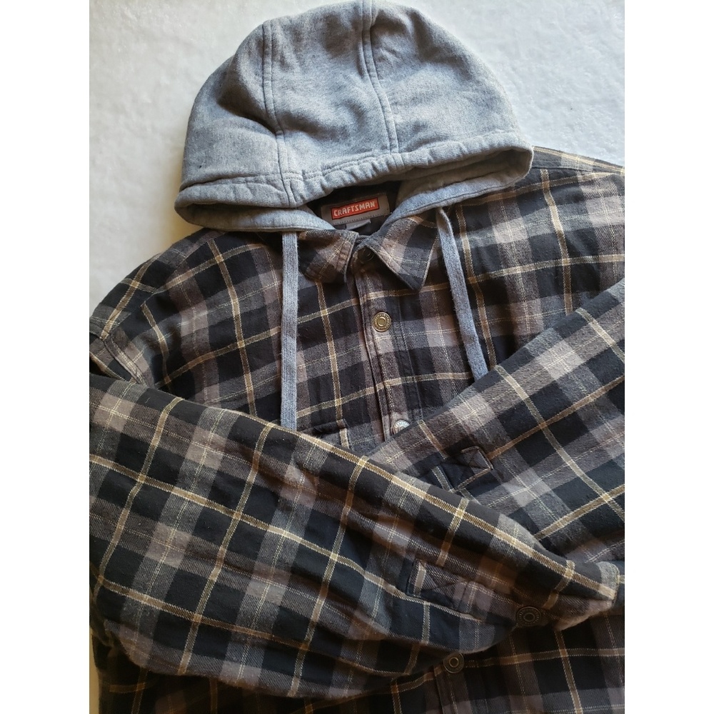 Plaid Hooded Jacket - Craftsman